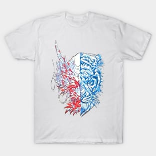 Dragon Tiger soul T-Shirt